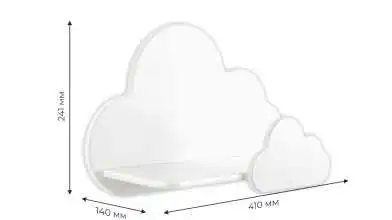 Полка Minimi облако 41 см фото - 6 - превью