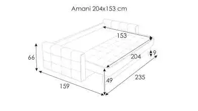 Диван-кровать Amani с коробом для белья Askona фото - 28 - превью