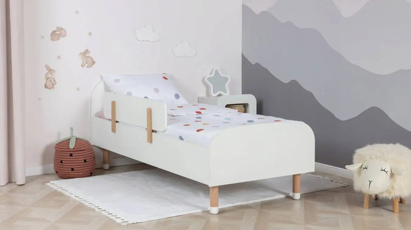 Детская кровать Kiki, цвет: Белый базовый фото - 1 - большое изображение