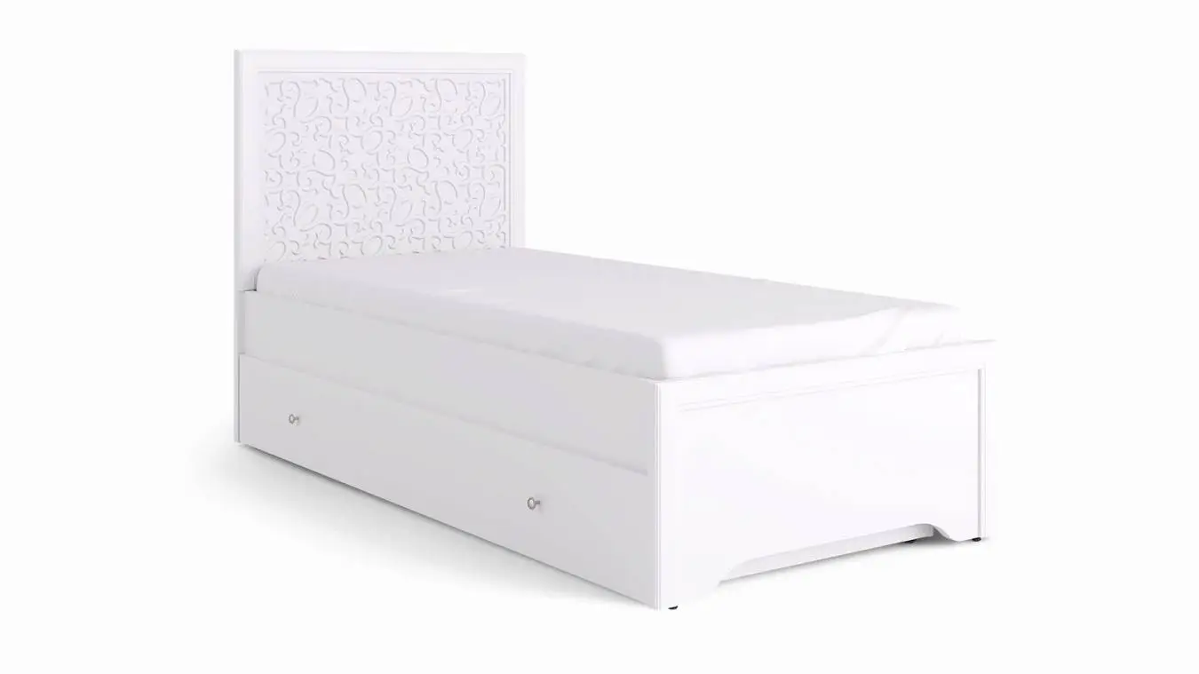 Детская кровать Arya, белая фото - 5 - большое изображение